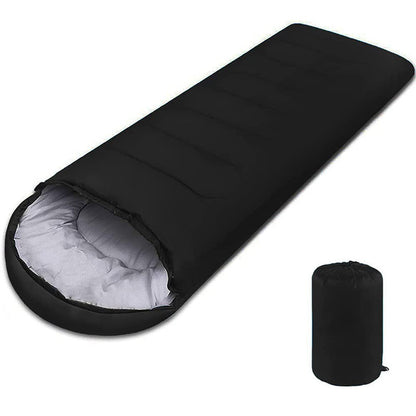 Flag Village Outdoor Camping Sleeping Bag Portable Light Waterproof Travel Hiking Sleeping Bag With Cap