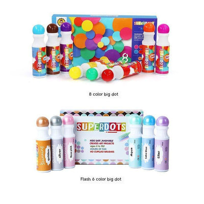 Flag Village Children's Graffiti Painting Stationery Coloring Early Education Gift Box