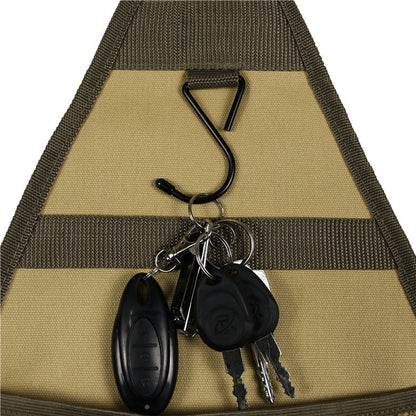Flag Village Outdoor Camping Tableware Spatula Spoon Hanging Cookware Foldable Tableware Bag