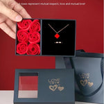 Flag Village New Jewelry Gift Box Packaging Simple Exquisite Six Flowers Set Bracelet Necklace Decorative Gift Box Can Be One Piece Dropshipping