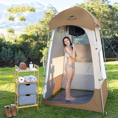 Flag Village Single Person Sun Protection Folding Changing Shed Mobile