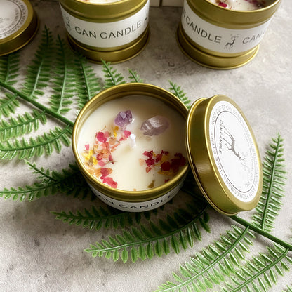 Flag Village Gift Box Gold Tin Box Scented Candle