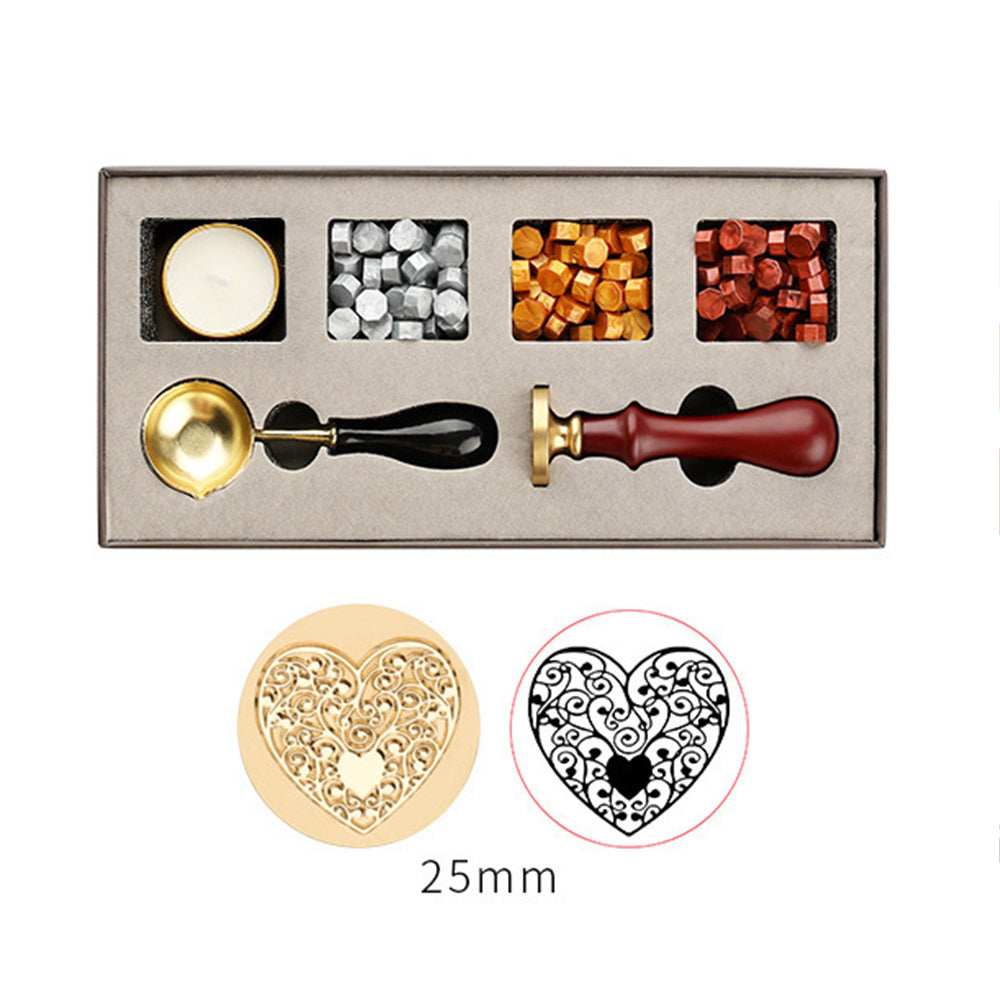 Flag Village Full Set Of Gift Box With Wax Grain Seal Head