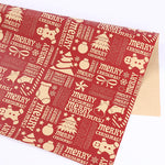 Flag Village Thickened Wrapping Paper For Christmas Gifts