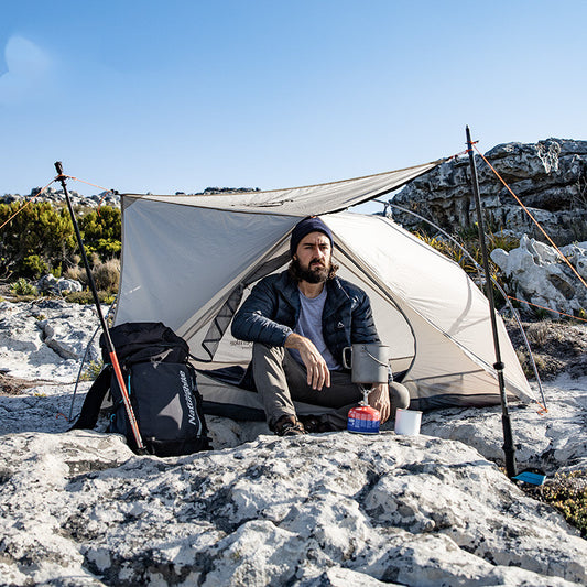 Flag Village Outdoor Camping Plug-in Ultra-light Tent