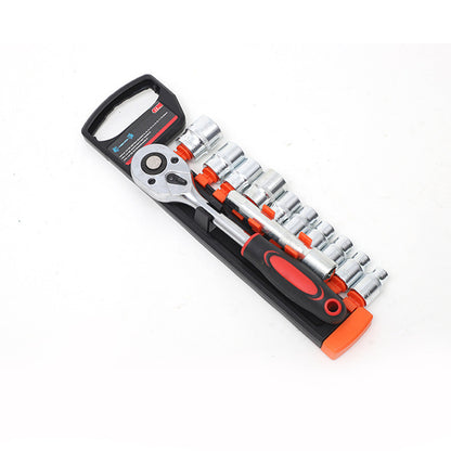 Flag Village Auto Tools Ratchet Socket Wrench Set Auto Repair Machine Repair Tools