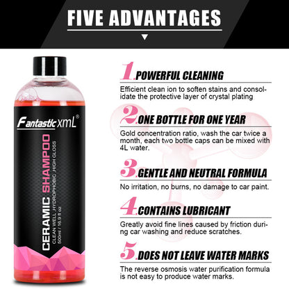 Flag Village Auto Tools Strong Cleaning Agent Glazing Car Wash