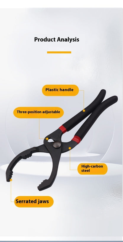 Flag Village Auto Tools Auto Repair Auto Maintenance Tools Oil Filter Wrench Disassembly Tool Clamp Filter Oil Filter Wrench
