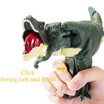 Flag Village Children Decompression Dinosaur Toy Creative Battery-free Telescopic Spring Swing Dinosaur Fidget Toys Christmas Gifts For Kids