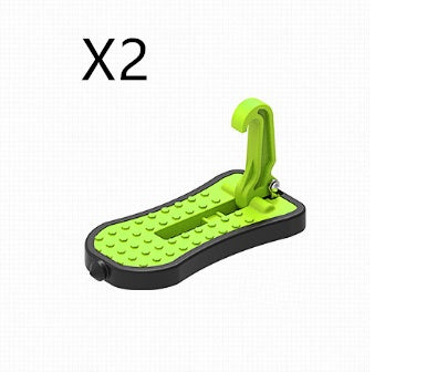Flag Village Auto Tools Car Foot Assist Pedal Car Modification Supplies Side Pedal