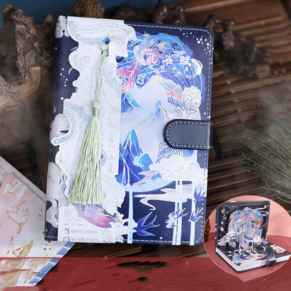 Flag Village Tianlanlu Peacock Fu Series Handbook Gift Box Set