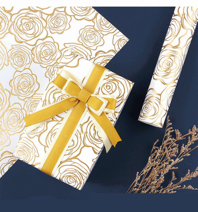 Flag Village Christmas Gift Wrapping Paper Valentine's Day Birthday Gift Gift Box Wrapping Paper
