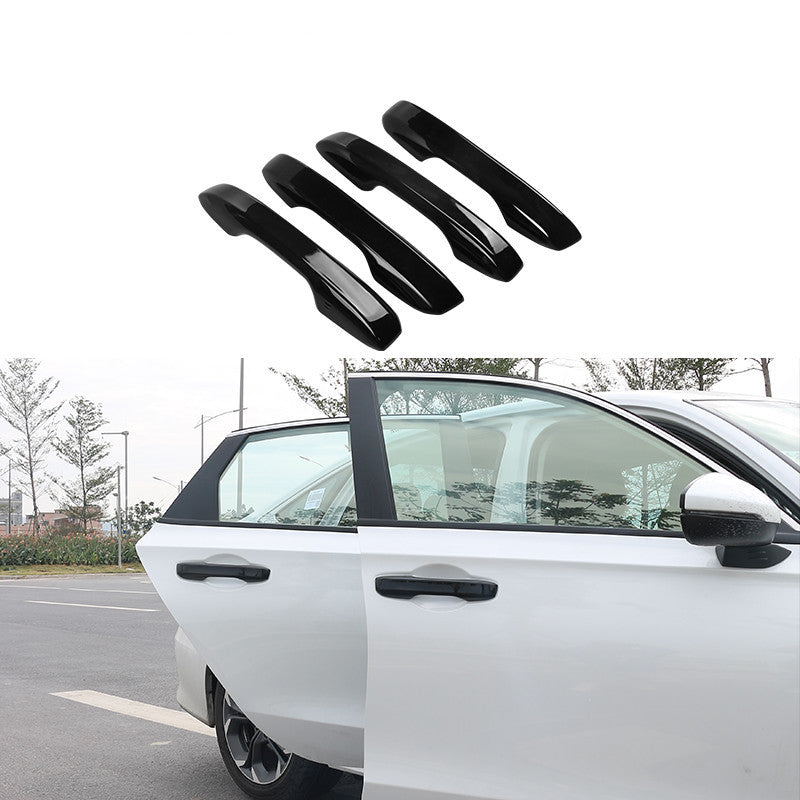 Flag Village Auto Tools Car Door Handle Decorative Sticker Accessories