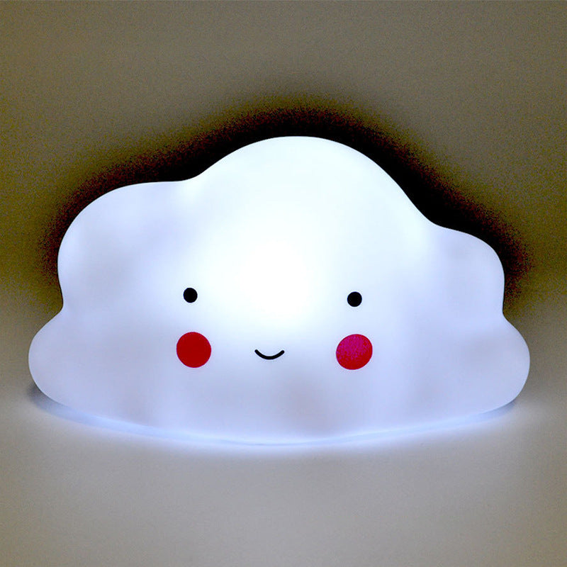 Flag Village Luminous Toys, Children's Room LED Lights, Bedside Lamp Decorations, Enamel New Creative Gifts