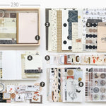 Flag Village Hand Ledger Gift Box Cute Simple Set Notebook
