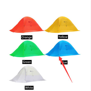 Flag Village MU Gaodi New Double Qingqi 2 Outdoor Camping Tent
