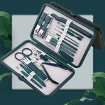 Flag Village Pedicure Knife Nail Clippers Set Box Manicure Implement Nail Clippers Set For Manicure