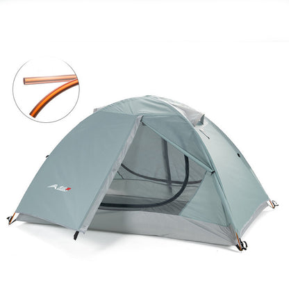 Flag Village Outdoor Portable Single Double Camping Tent