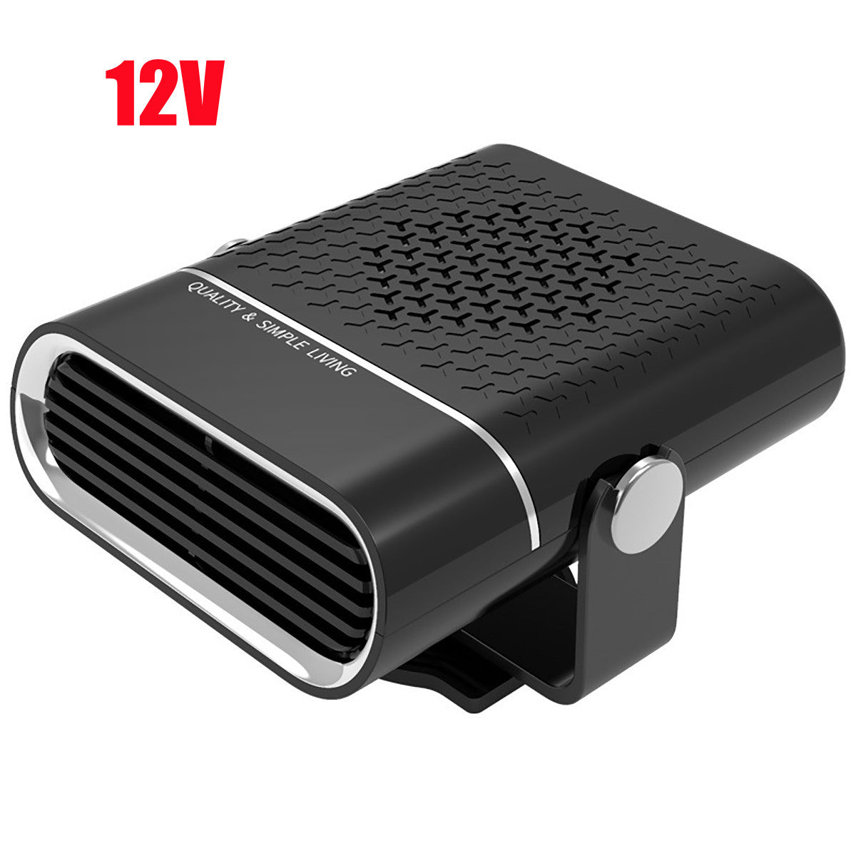 Flag Village Auto Tools 3 In 1 Car Heater Defogger Plug In Cigarette Lighter Mini Car Heater Defroster ABS Car Heaters Fan Defogger Anti-Fog