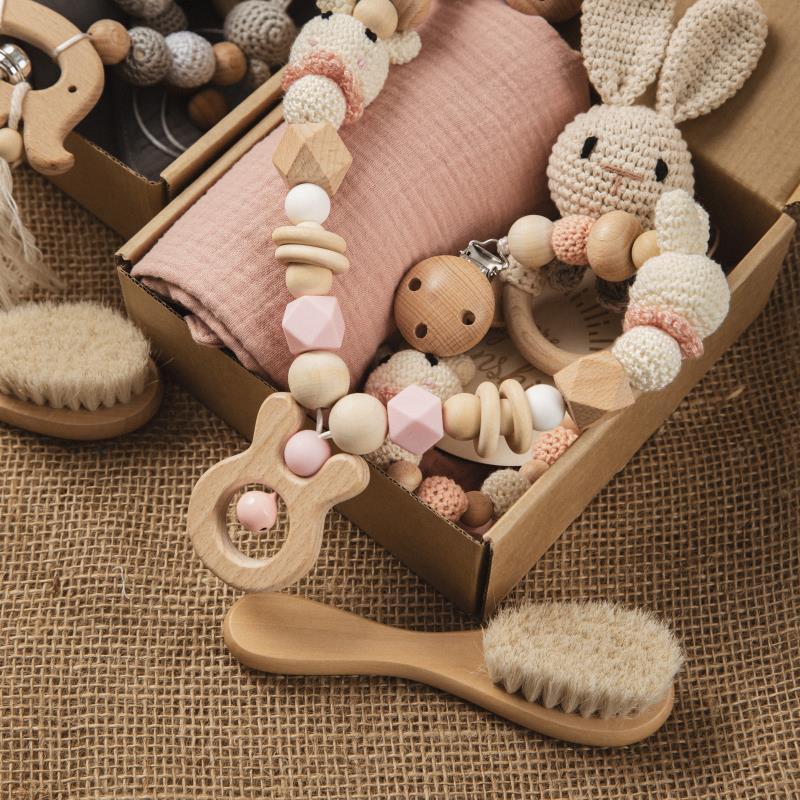 Flag Village Baby Gift Box Set Clothes Newborn Meet Supplies Complete Full Moon