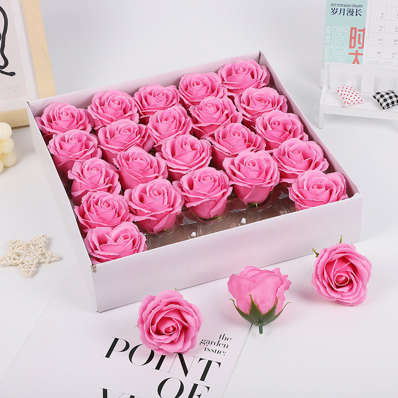 Flag Village Valentine's Day Simulation Soap Flower Gift Box