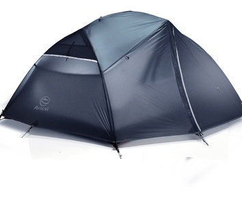 Flag Village Double Layer Anti-storm Four Seasons Aluminum Pole Tent Outdoor Camping Tent