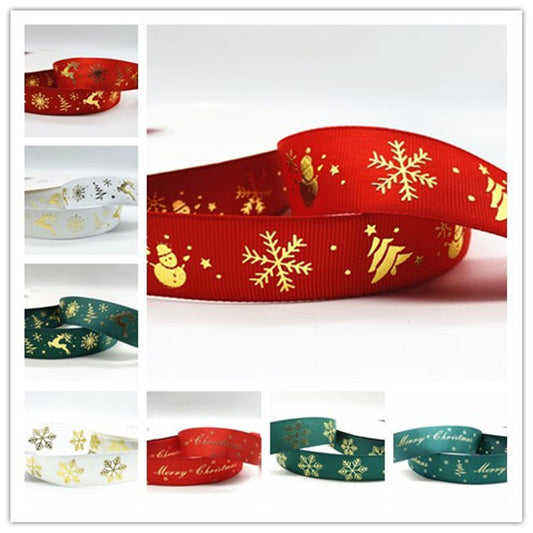 Flag Village Ribbon Gift Box Decoration Christmas Tree Decoration With Bow