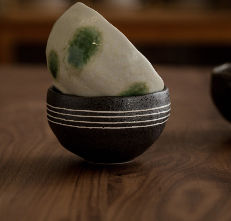 Flag Village Tableware Gift Box Set Japanese-style Household Heat-resistant Ceramic Soup Bowl