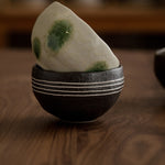 Flag Village Tableware Gift Box Set Japanese-style Household Heat-resistant Ceramic Soup Bowl