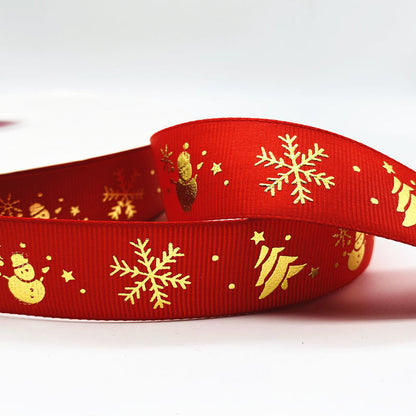 Flag Village Ribbon Gift Box Decoration Christmas Tree Decoration With Bow