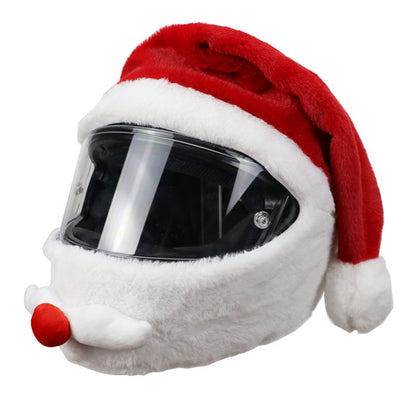 Flag Village Auto Tools Helmet Protection Headgear  Full Helmet Cartoon Plush Panda Frog Puppy Unveiled Helmet Sports Car