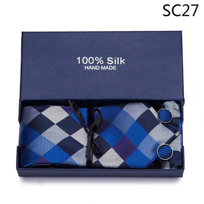 Flag Village Men's Tie Gift Box Set Group Business Formal