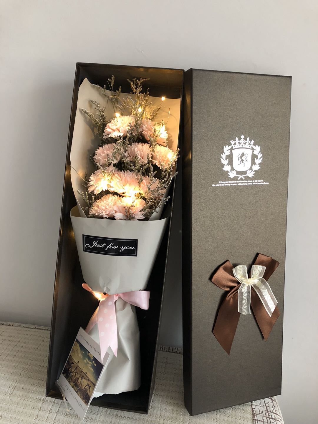 Flag Village Soap Flower Box Birthday Gift