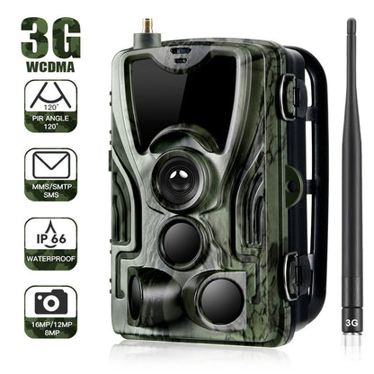 Flag Village Hunting-Trail-Camera Photo-Trap HC801A Night-Version Trigger Surveillance 1080P 16MP