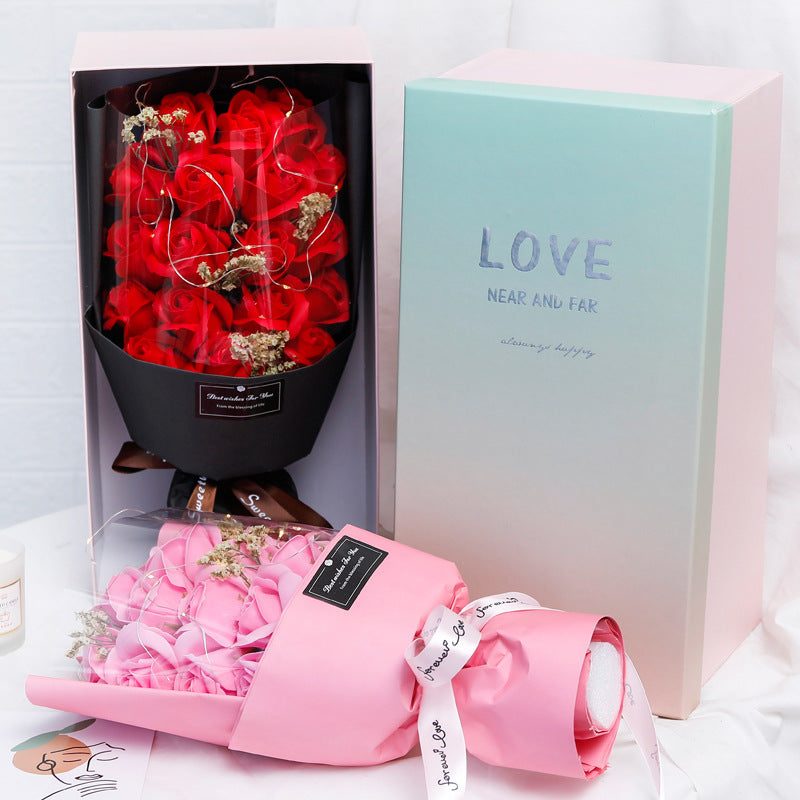 Flag Village Teacher's Day Gift Bouquet Gift Box