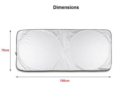 Flag Village Auto Tools Car Window Sunshade Sun Shade Visor Windshield Cover Auto Car SunShade Anti Snow Ice Windshield Sunshade Car Windshield Sunshade