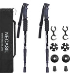 Flag Village Newcastle Four-section Trekking Straight Trekking Poles