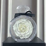 Flag Village Natural Eternal Flower Ornaments Transparent Cover Dried Rose Gift Box For Christmas New Year Valentine's Day Home Decor