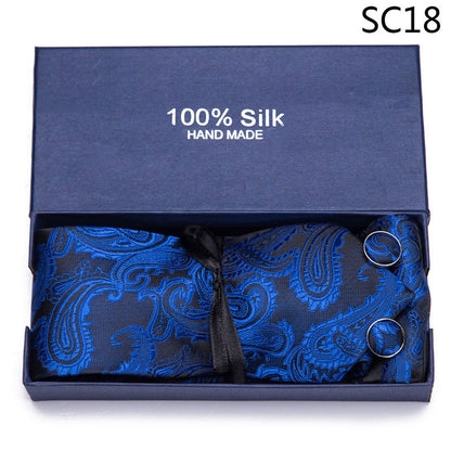 Flag Village Men's Tie Gift Box Set Group Business Formal