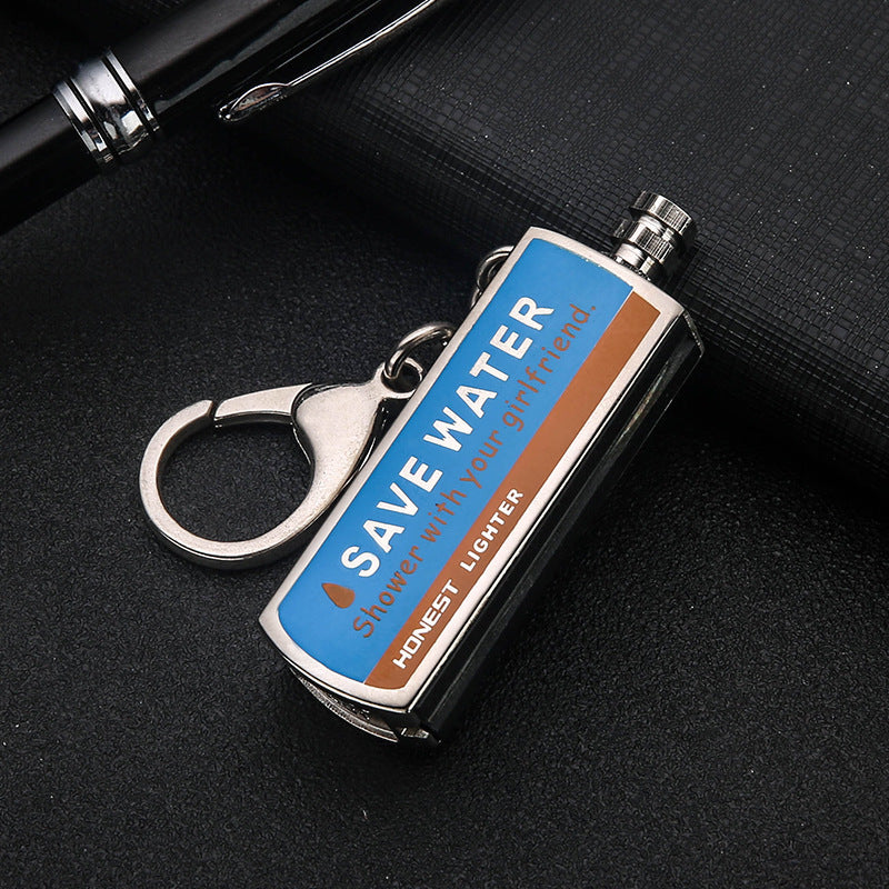 Flag Village Creative Personality Metal Waterproof Outdoor Lighter With Gift Box