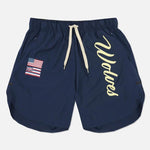 Flag Village Casual Running Breathable Wicking Speed Bar Tide Men's Shorts