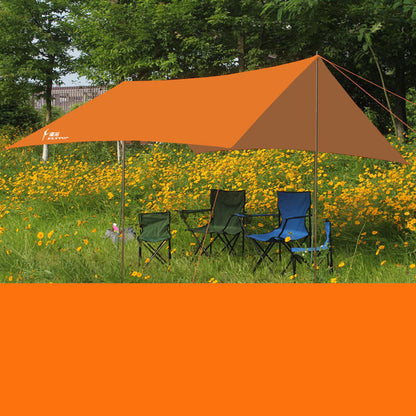 Flag Village Sun Shade Camping Canopy Tent