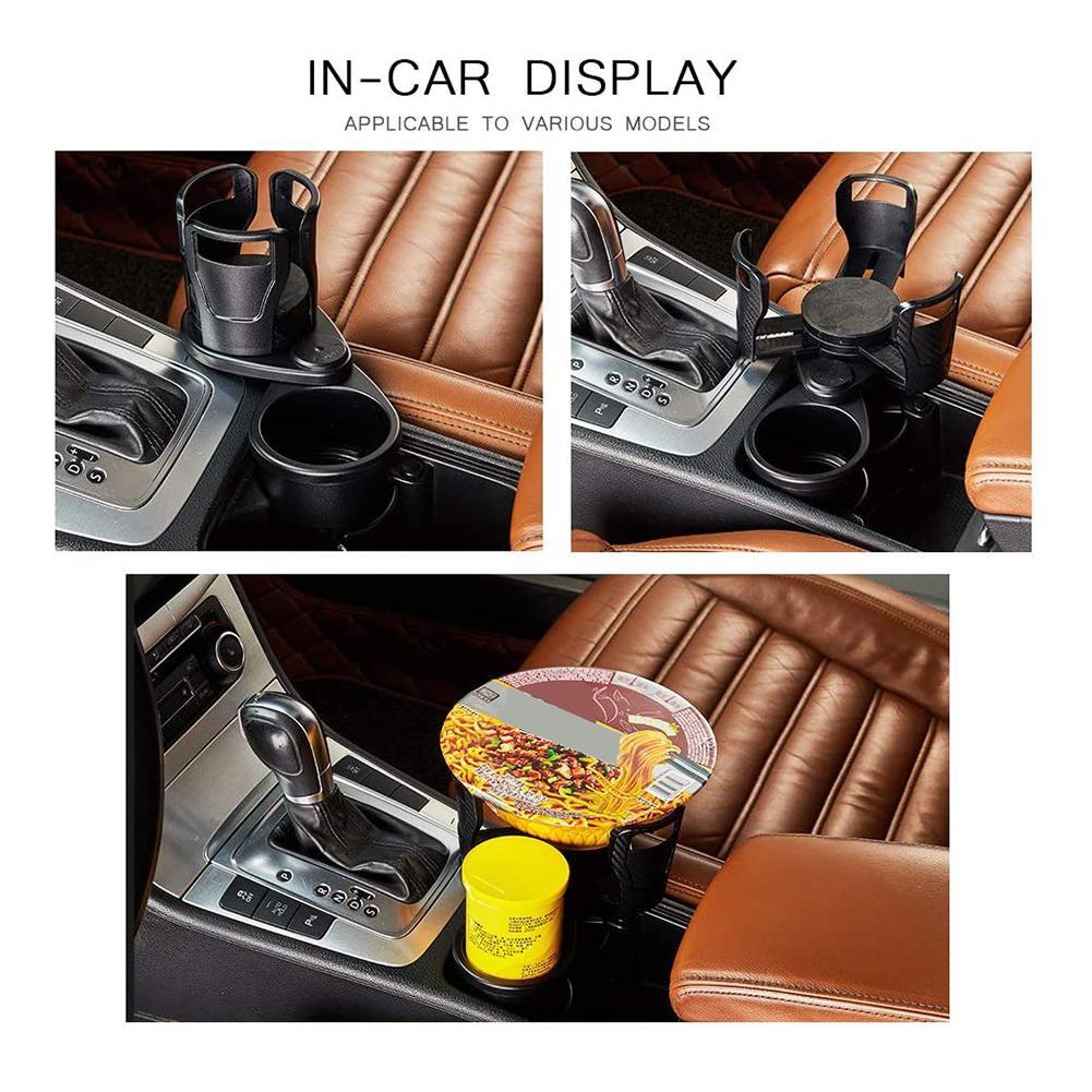 Flag Village Auto Tools Foldable Car Cup Holder Drinking Bottle Holder Cup Stand Bracket Sunglasses Phone Organizer Stowing Tidying Car Styling