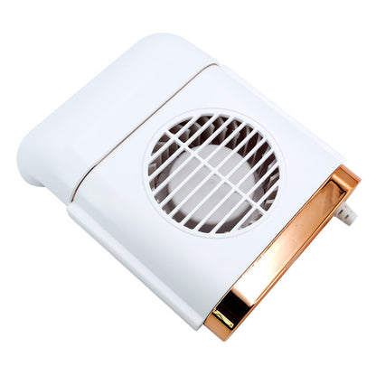 Flag Village Auto Tools Car Fan Magnetic Fan Car Cooler Silent Wireless Charging USB Fan 3Speed Adjustable Universal Car Rear Seat Auto Cooling