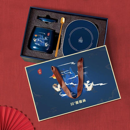 Flag Village Thermostatic Gift Ceramic Mug Gift Box Set