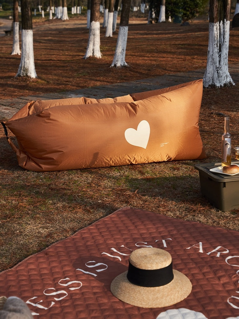 Flag Village Outdoor Camping Equipment Inflatable Sofa Portable
