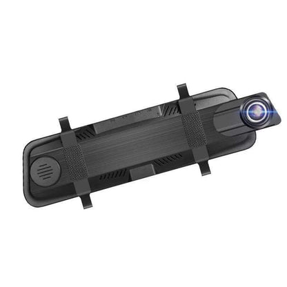 Flag Village Auto Tools Streaming Dashcam HD Rearview Mirror Dual Lens Reversing Video