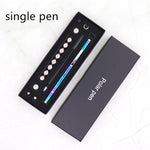 Flag Village Stress Reducer Relief Toys Gift Box funny black golden kits Fidget magnetic polar pen with stylus ball pen