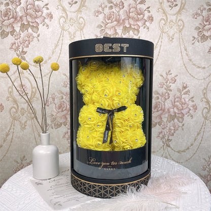 Flag Village Eternal Flower Gift Box For Girlfriend Proposal