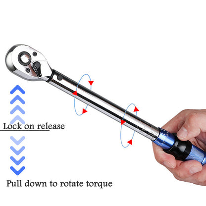 Flag Village Auto Tools Industrial Grade Adjustable Torque Wrench Auto Repair Mechanical Tools